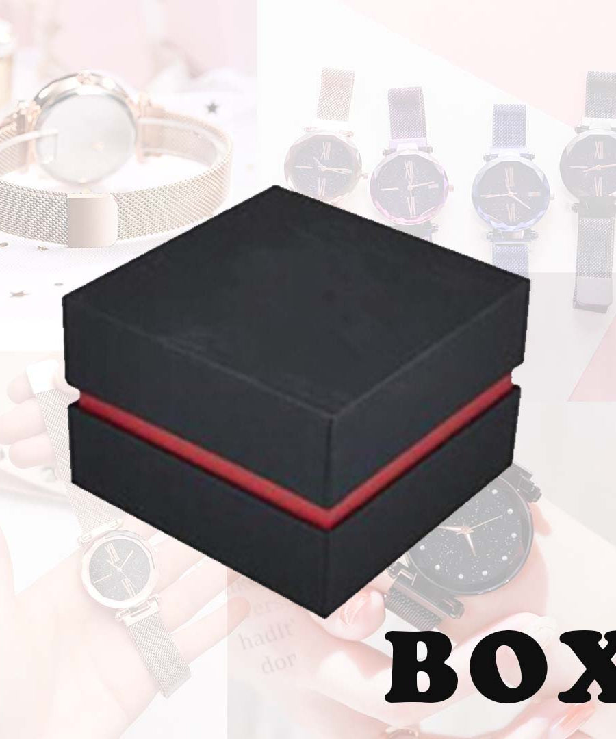 Bundle of 3 ladies Luxury Starry Sky Magnet Wrist Watches