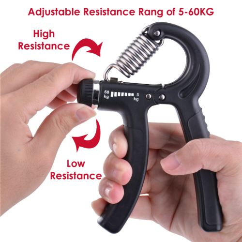 Imported R-Shape Adjustable Countable Hand Grip Strength Exercise Gripper Rs 899 | darvaza.pk