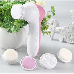 Face Cleaner Brush Wash and Facial Pore Cleaning Massage Machine with 11 in 1 Sonic Facial Cleansing Brushes