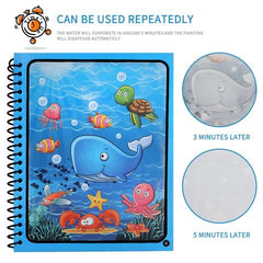 Mega Sale Offer -Magic Water Colouring and Drawing Reusable Book