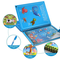 Mega Sale Offer -Magic Water Colouring and Drawing Reusable Book