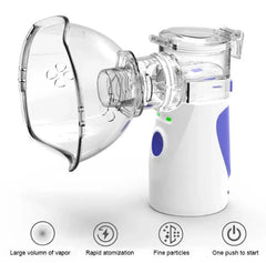 Imported Portable & Rechargeable Inhaler Nebulizer For Kids And Adults