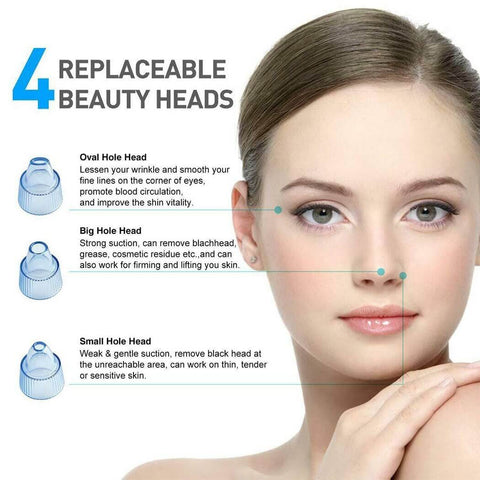 DermaSuction Multifunctional Cleaning Instrument For Pore Acne Pimple Removal and Vacuum Suction Facial Pore Cleaner Rs 1599