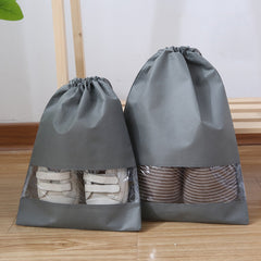 10 Pcs Shoe Pouches & Dustproof Travel Organizer