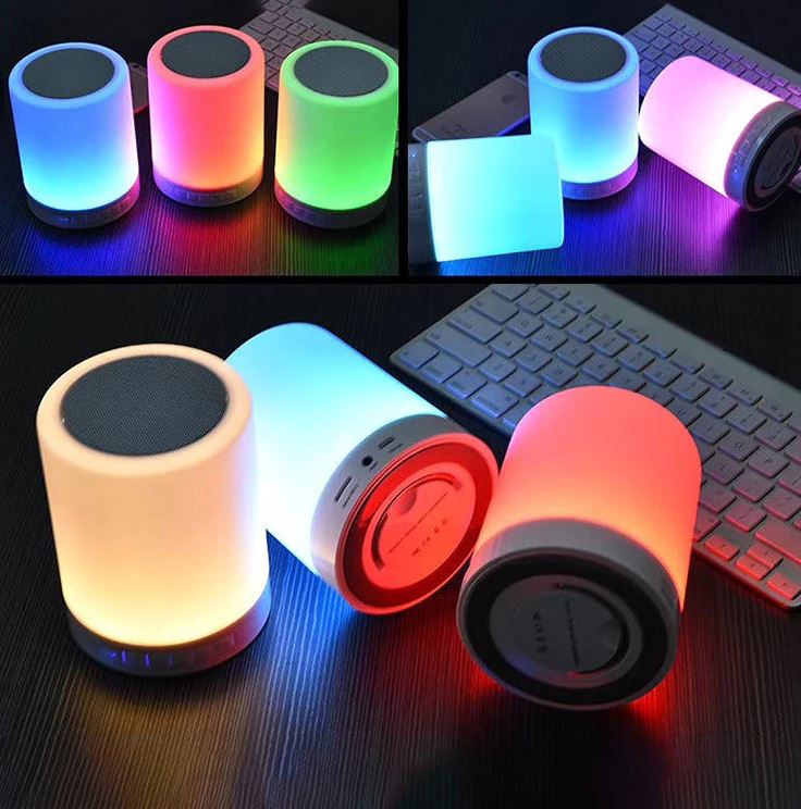 Portable Wireless Touch Lamp Speaker