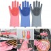 2 Pcs Gloves & 1 Soap Dispenser with 1 Sponge