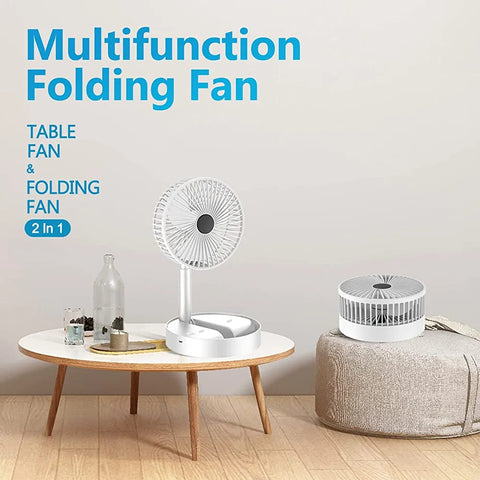 11.11 Sale Offer Imported Portable Rechargeable Folding Fan Rs 1999