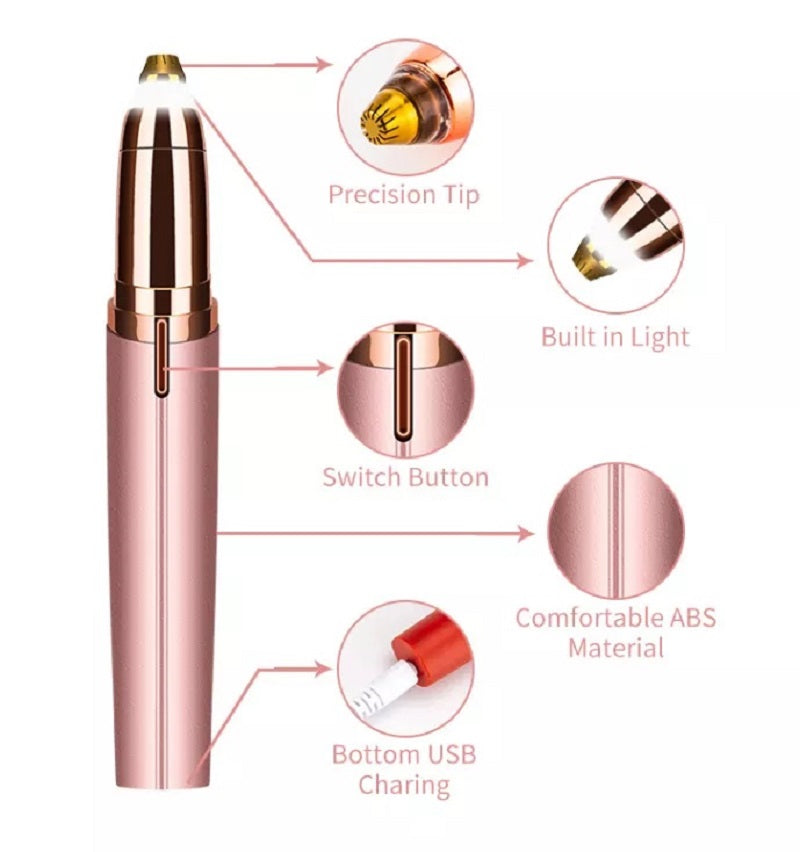 New Finishing Touch  Blawless Battery Operated Eyebrow Trimmer, Flawless Eyebrow Hair Remover in Just Rs 1599