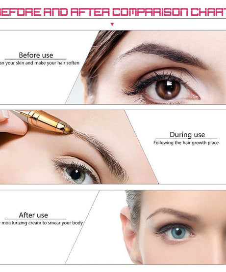 New Finishing Touch  Blawless Battery Operated Eyebrow Trimmer, Flawless Eyebrow Hair Remover in Just Rs 1599