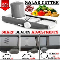 High Quality Imported Fast Vegetable Cutter and Slicer with Adjustable Blades