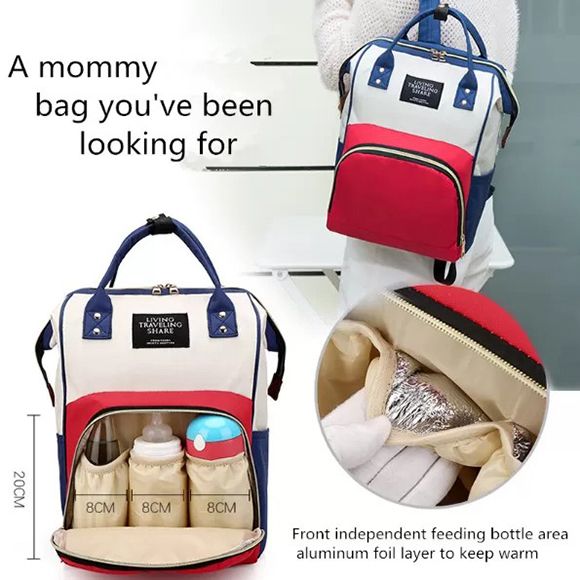 Multi-function Waterproof Mummy Bag with Large Capacity for Take your Baby’s Necessities