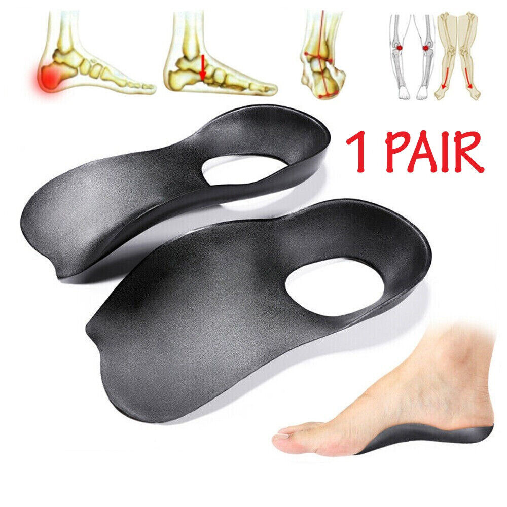 Imported 1 Pair Orthotic Insoles For Flat Feet, O-shaped in Just Rs 1299